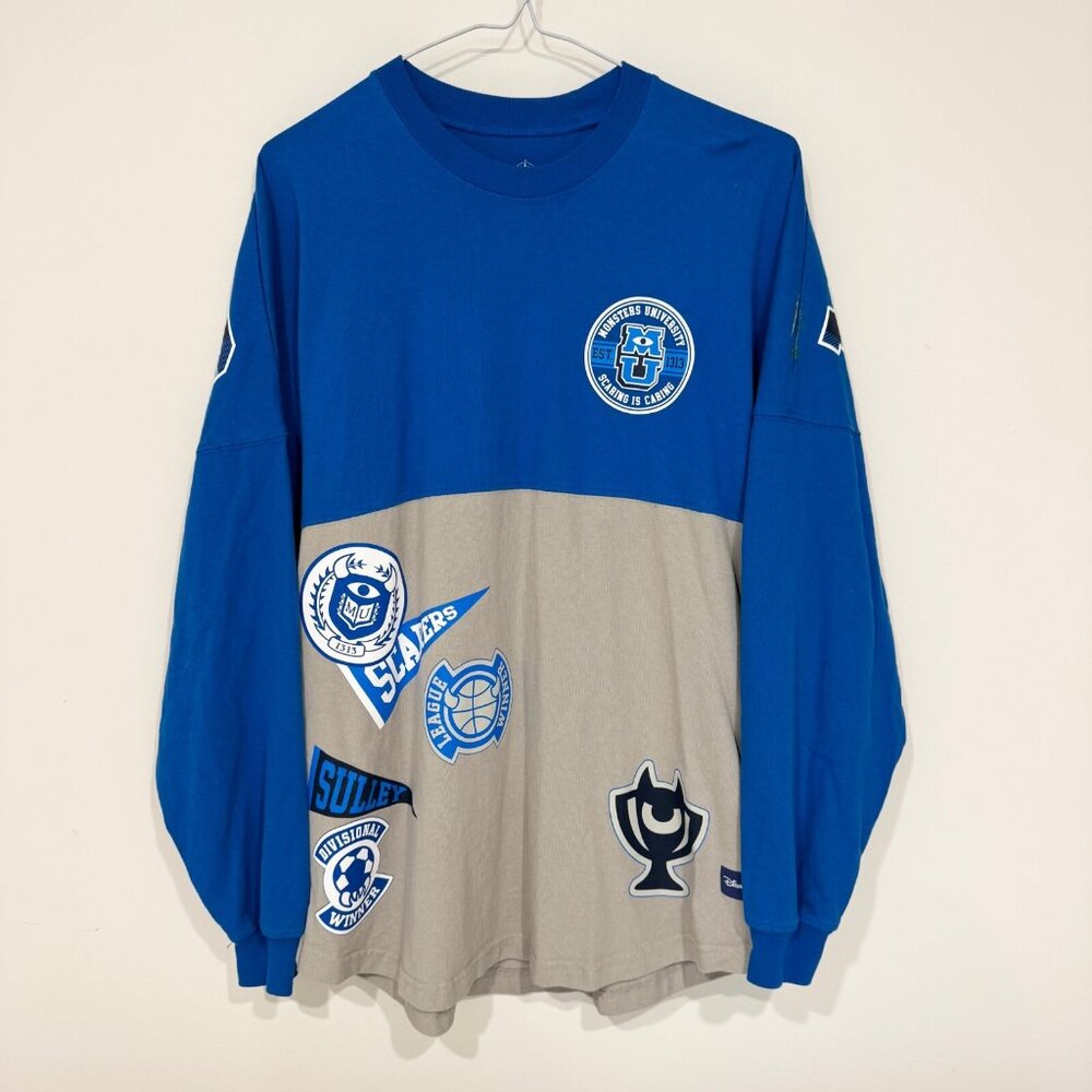 Disney Monsters Inc University Spirit Jersey Size S (Flaw)